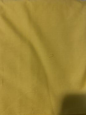 YELLOW 100% COTTON FABRIC