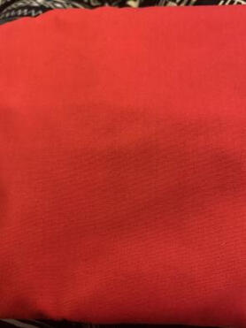 CHERRY RED 100% COTTON FABRIC